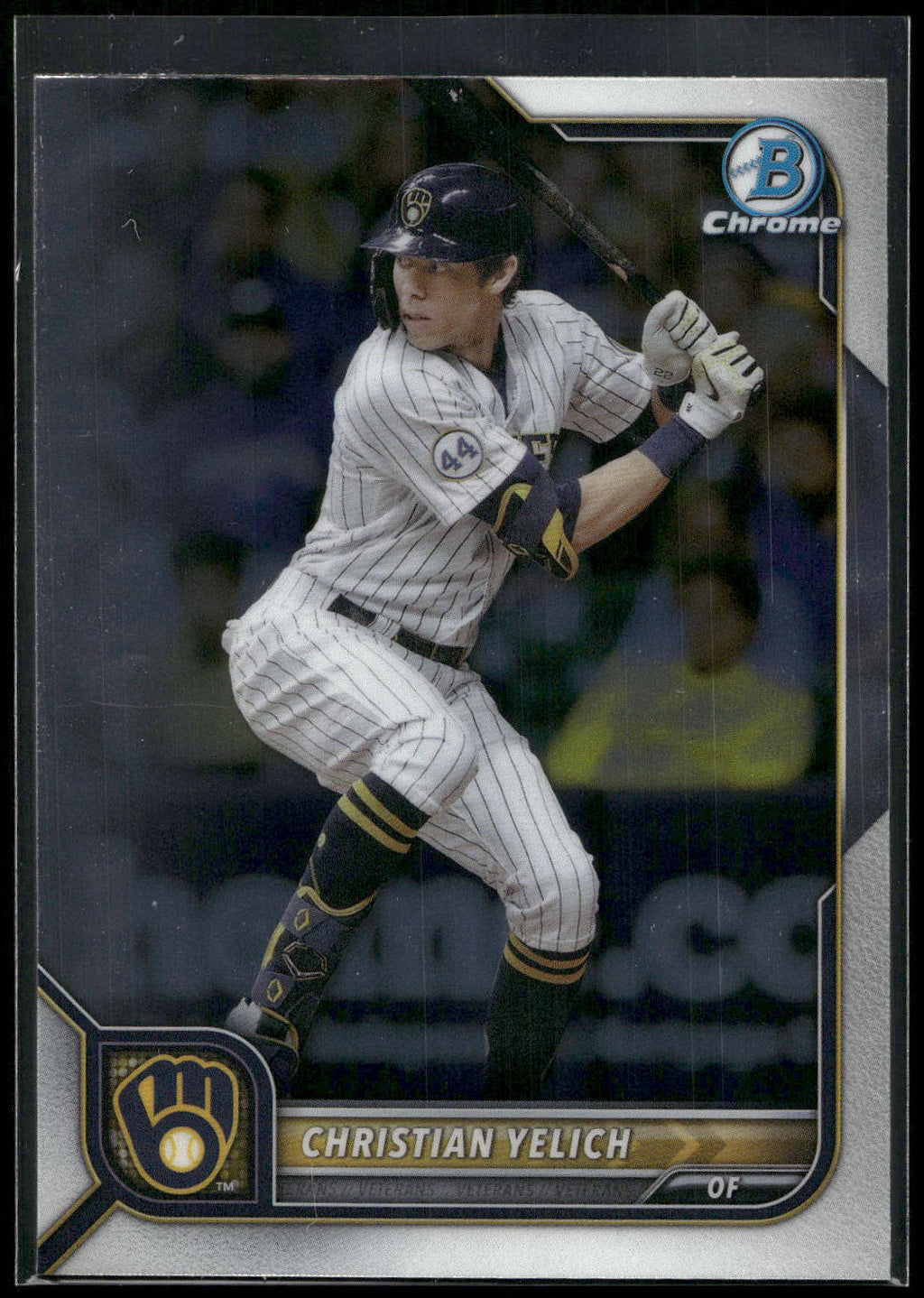 2022 Bowman Chrome #31 Christian Yelich