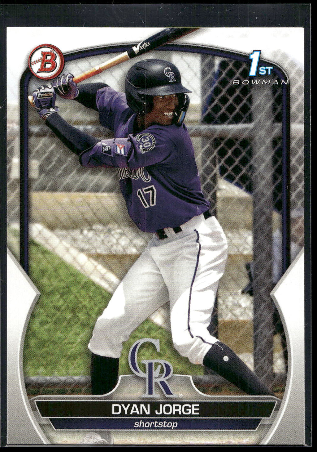 2023 Bowman #BP-22 Dyan Jorge Prospects
