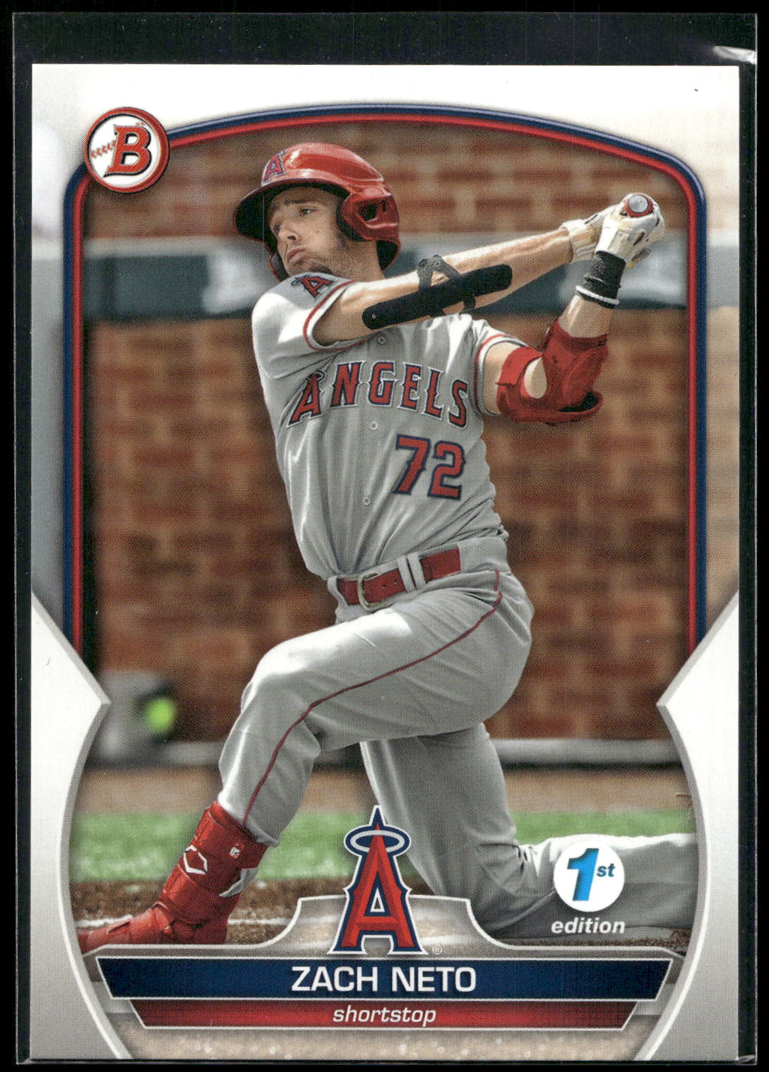 2023 Bowman 1st Edition #BPPF-64 Zach Neto