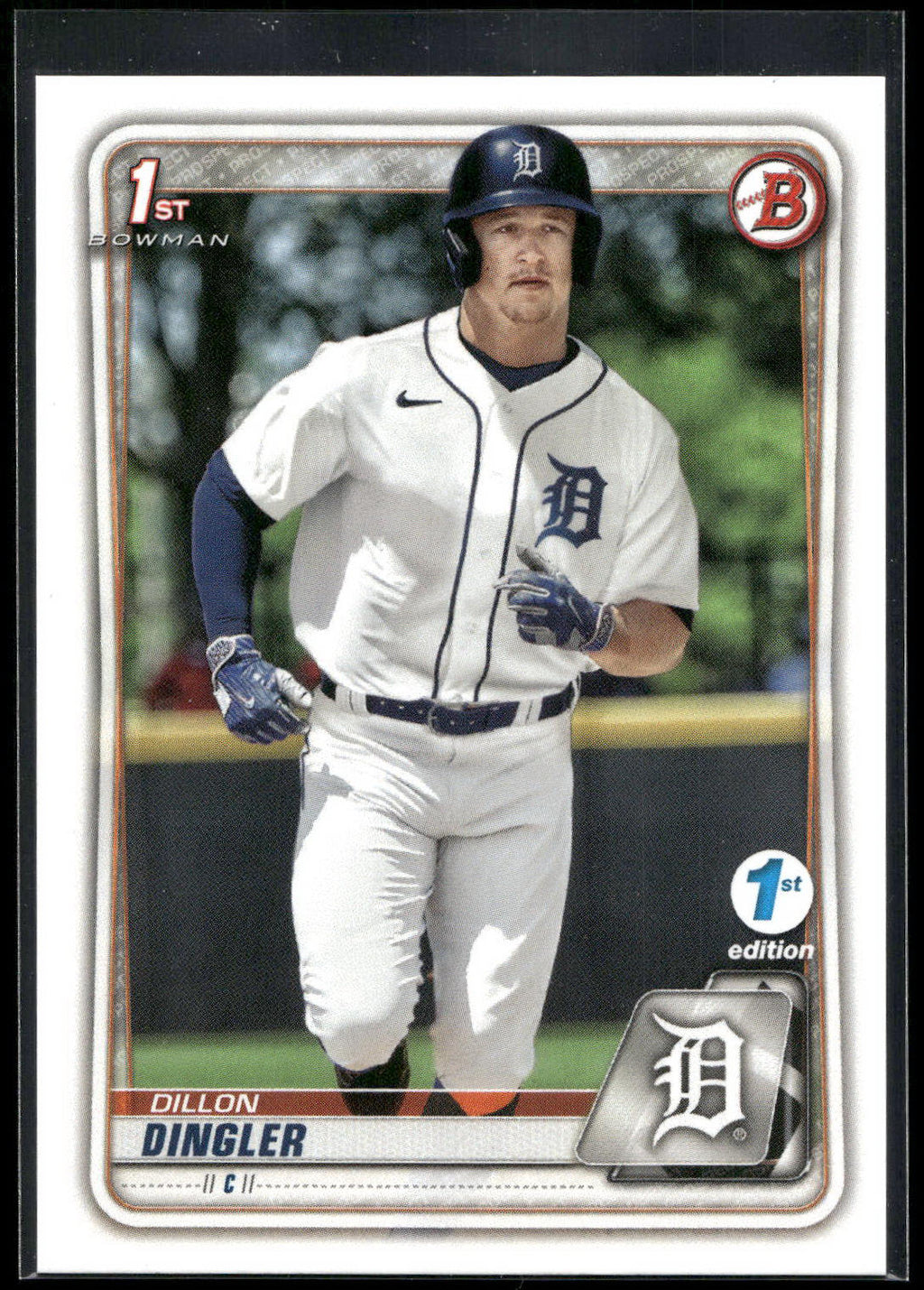 2020 Bowman Draft 1st Edition #BD-144 Dillon Dingler