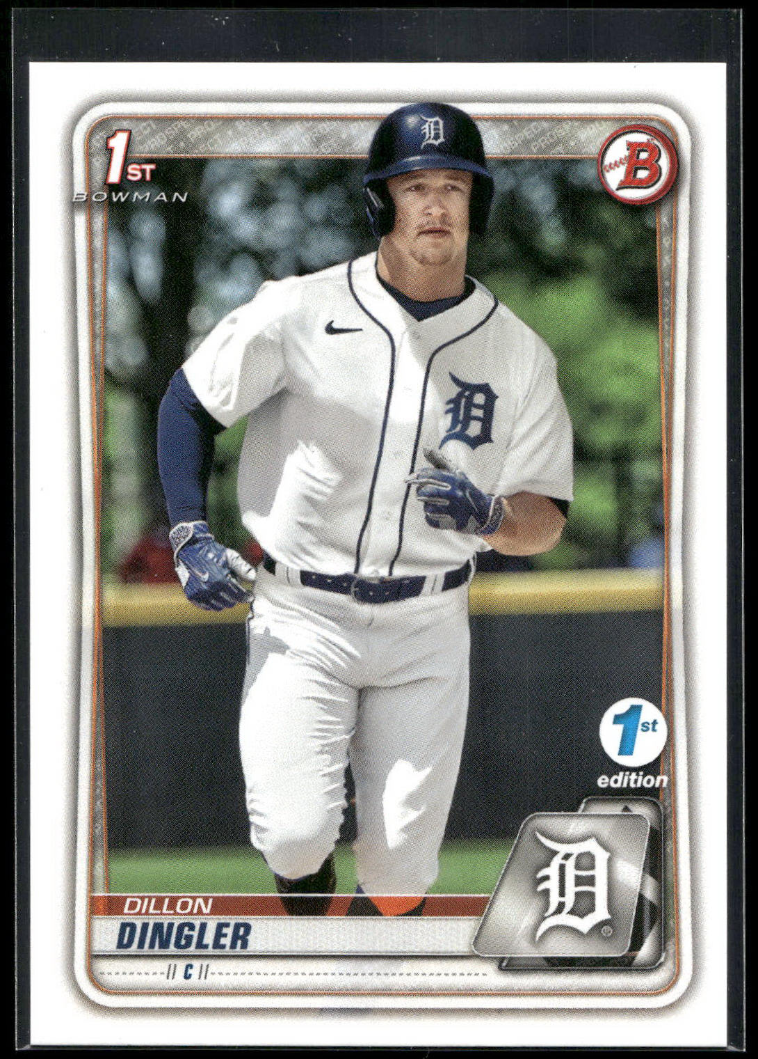 2020 Bowman Draft 1st Edition #BD-144 Dillon Dingler