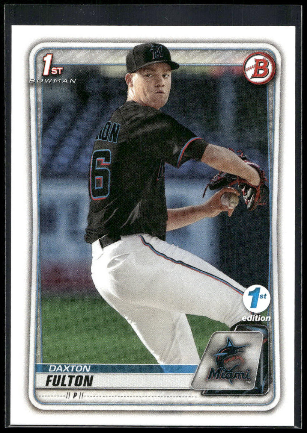2020 Bowman Draft 1st Edition #BD-131 Daxton Fulton