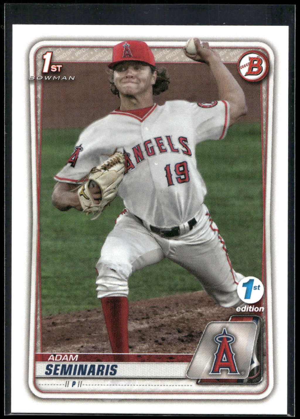 2020 Bowman Draft 1st Edition #BD-163 Adam Seminaris