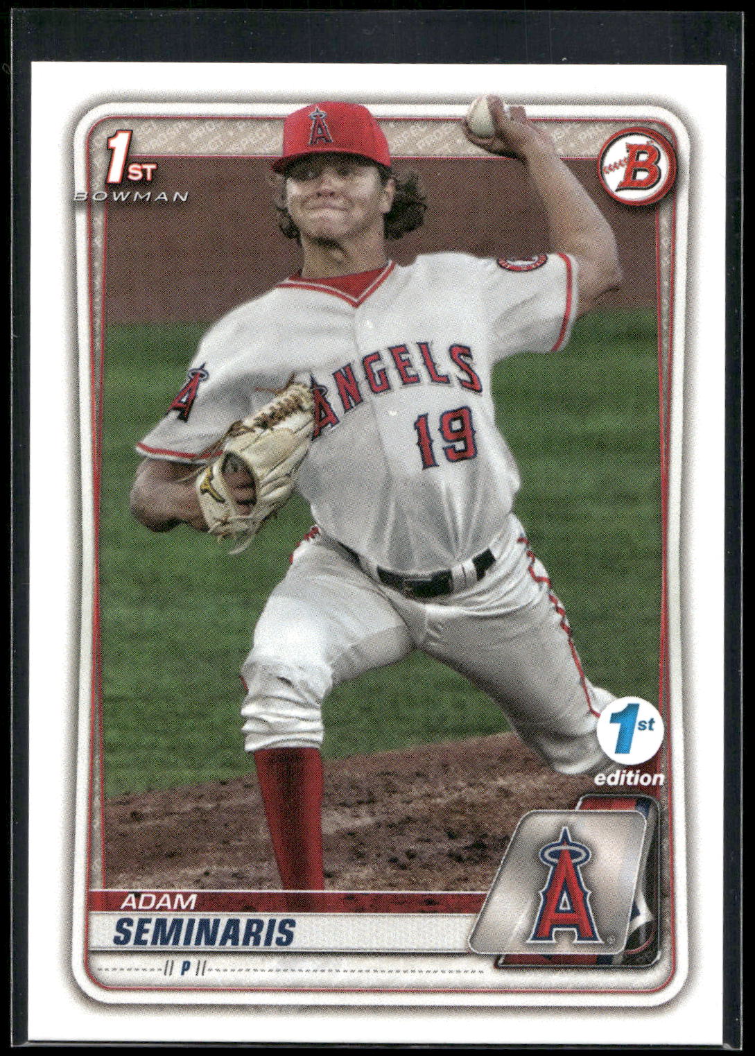 2020 Bowman Draft 1st Edition #BD-163 Adam Seminaris