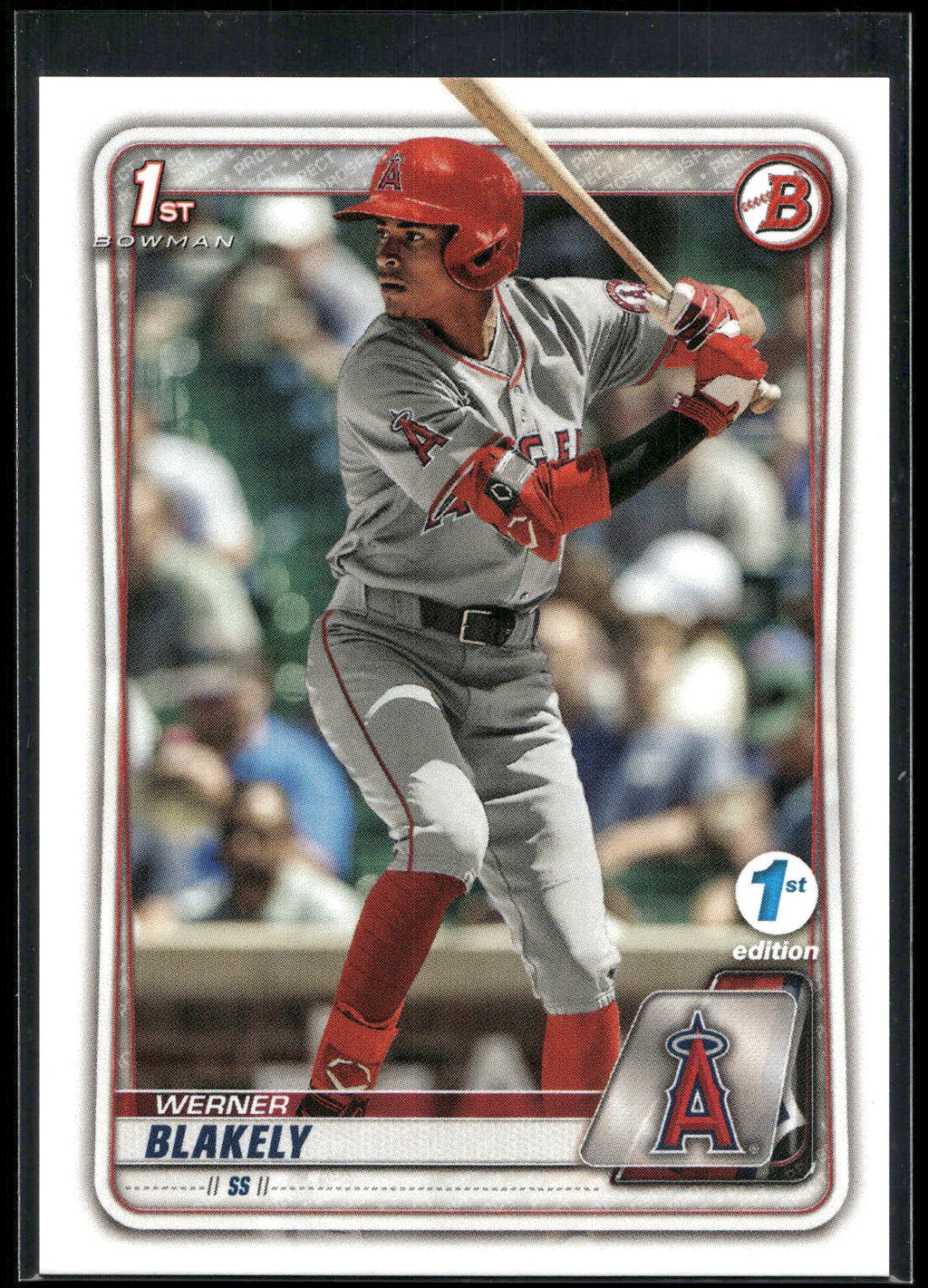 2020 Bowman Draft 1st Edition #BD-128 Werner Blakely
