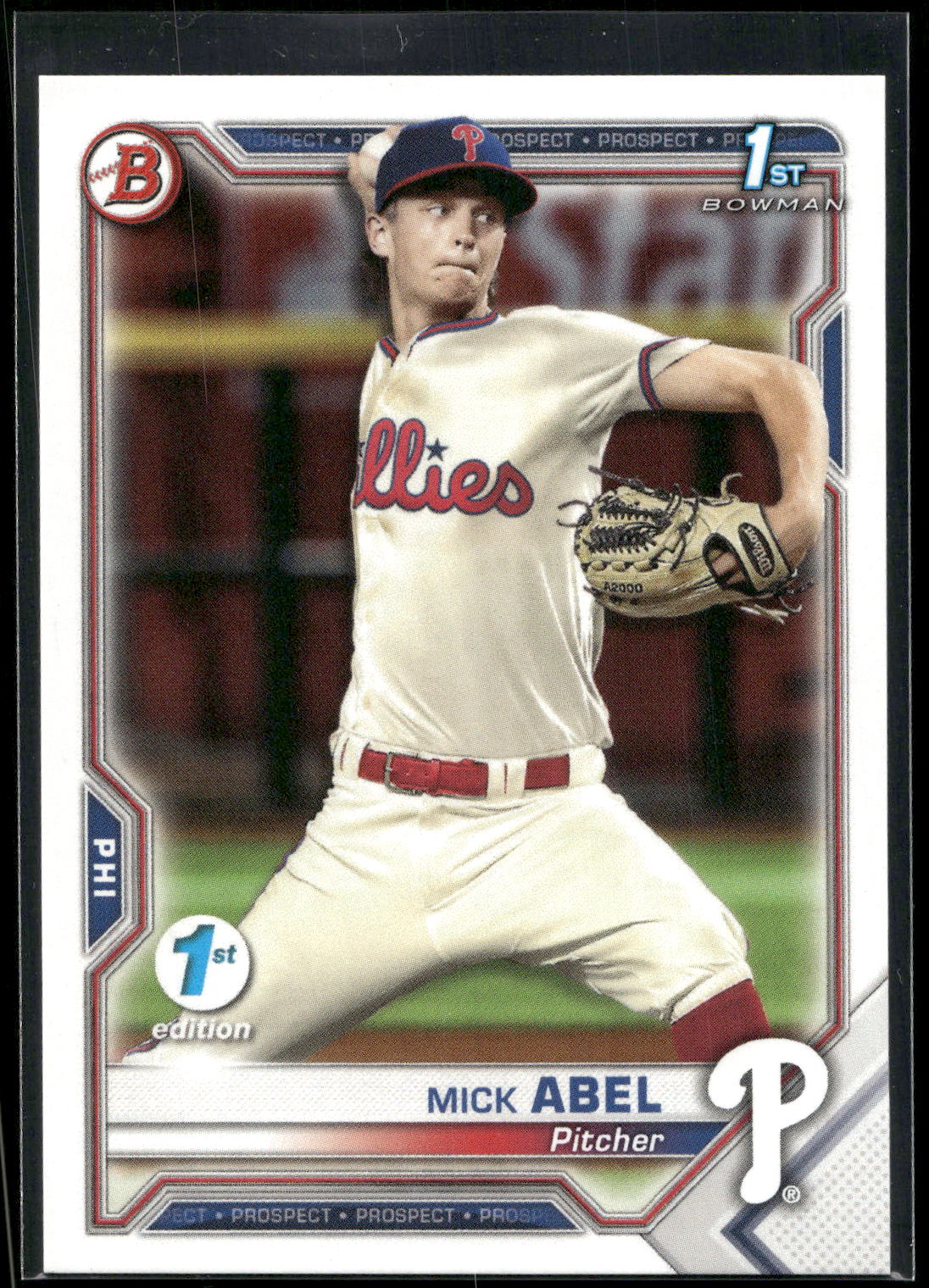 2021 Bowman 1st Edition #BFE-42 Mick Abel