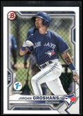 2021 Bowman 1st Edition #BFE-70 Jordan Groshans