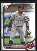 2022 Bowman #BP-62 Jose Rodriguez Prospects