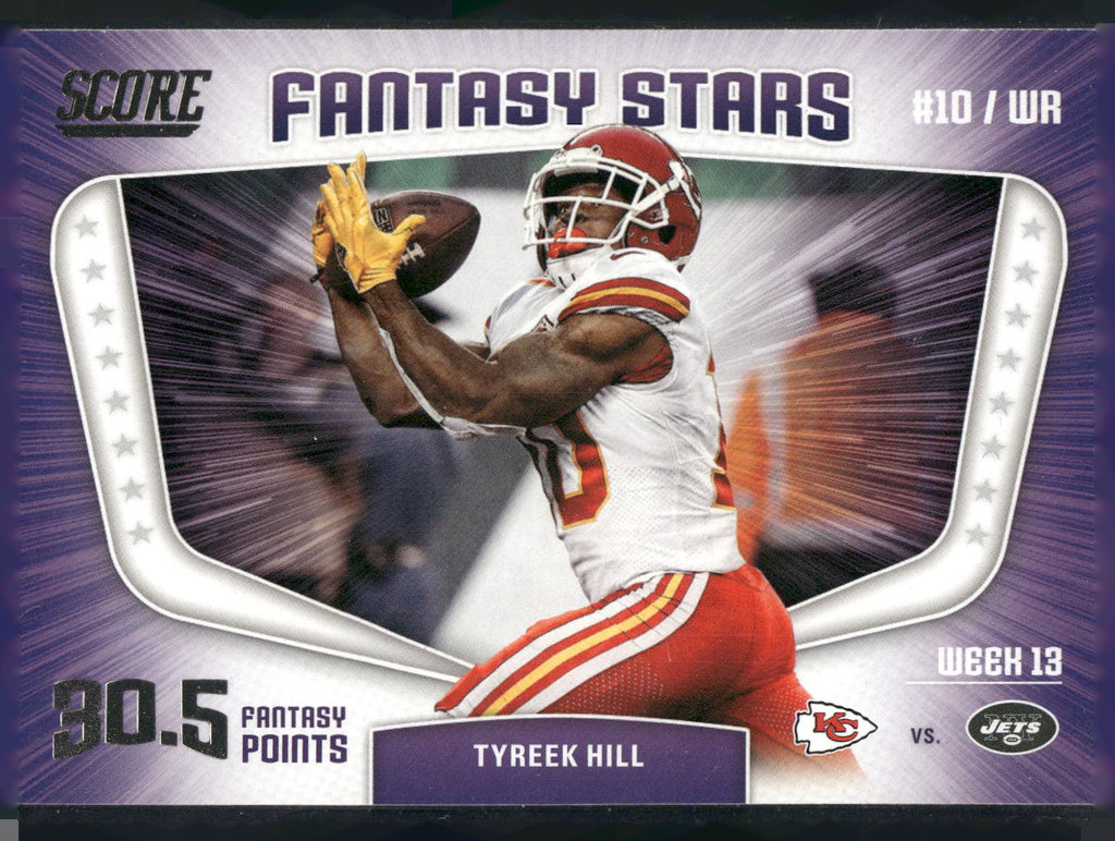 2018 Score #3 Tyreek Hill Fantasy Stars
