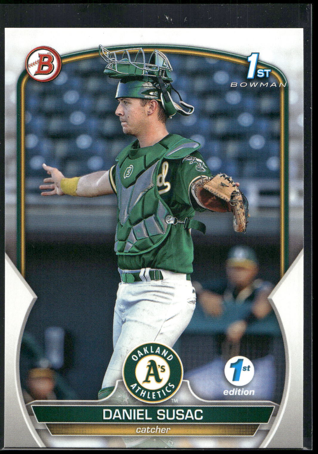 2023 Bowman 1st Edition #BPPF-5 Daniel Susac