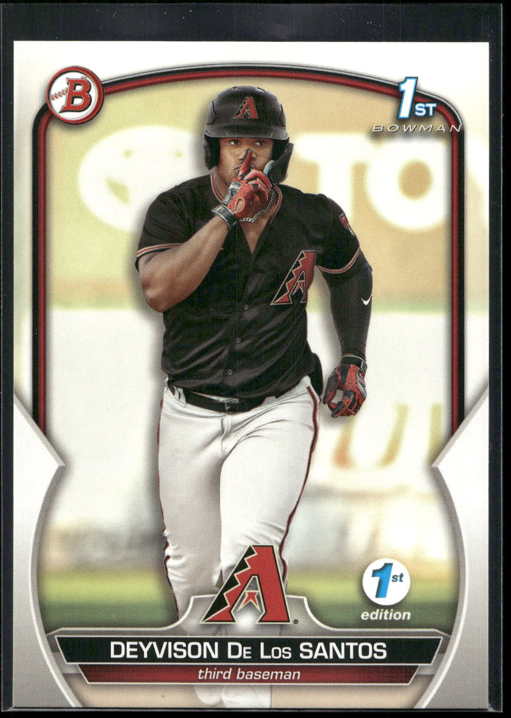 2023 Bowman 1st Edition #BPPF-116 Deyvison De Los Santos