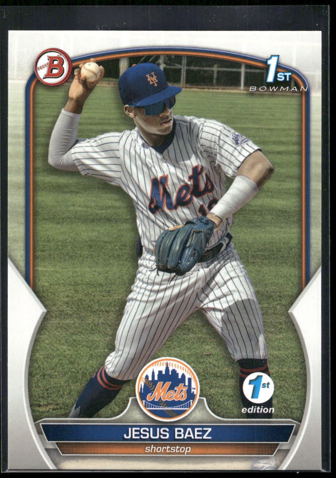 2023 Bowman 1st Edition #BPPF-12 Jesus Baez