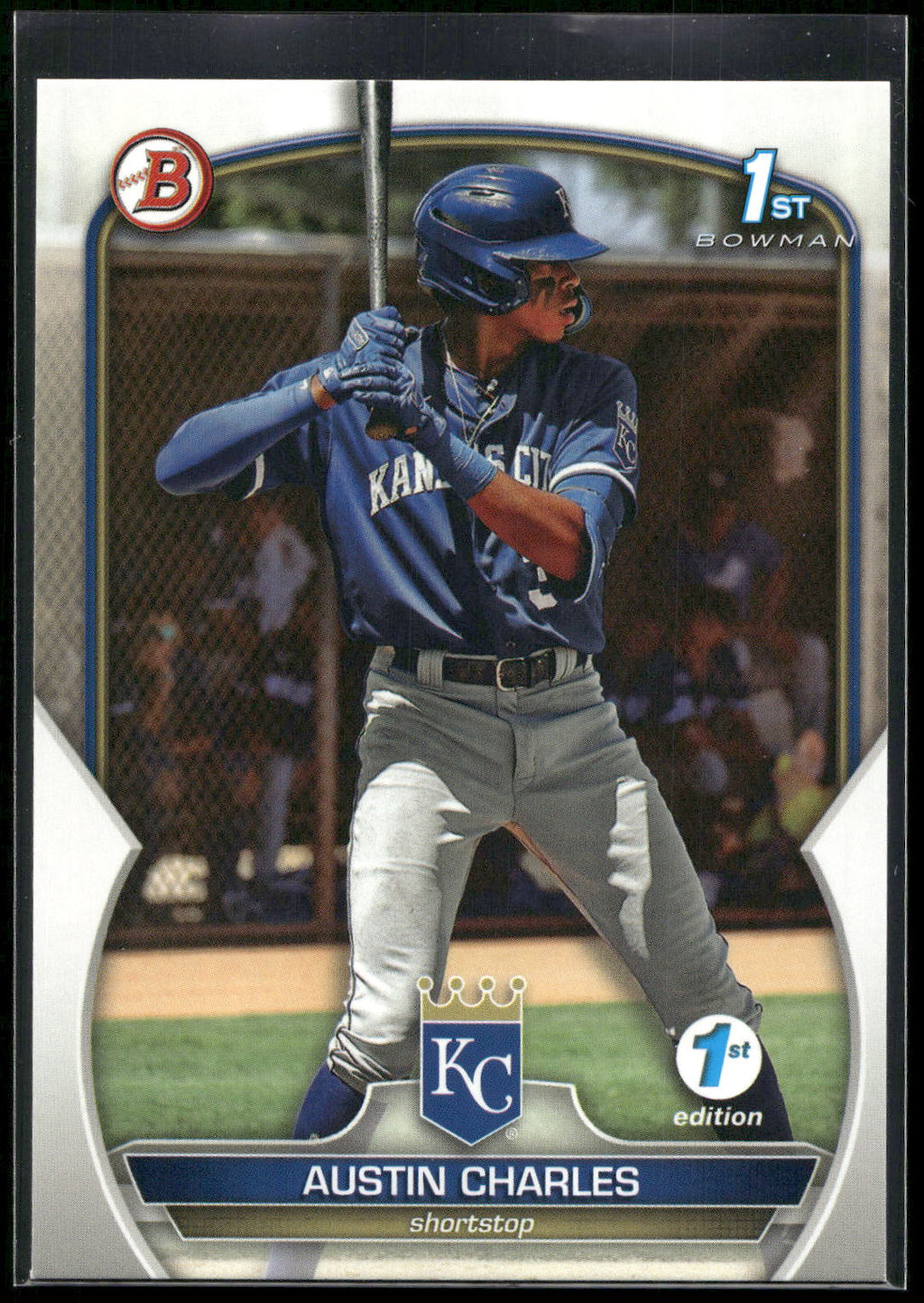 2023 Bowman 1st Edition #BPPF-17 Austin Charles