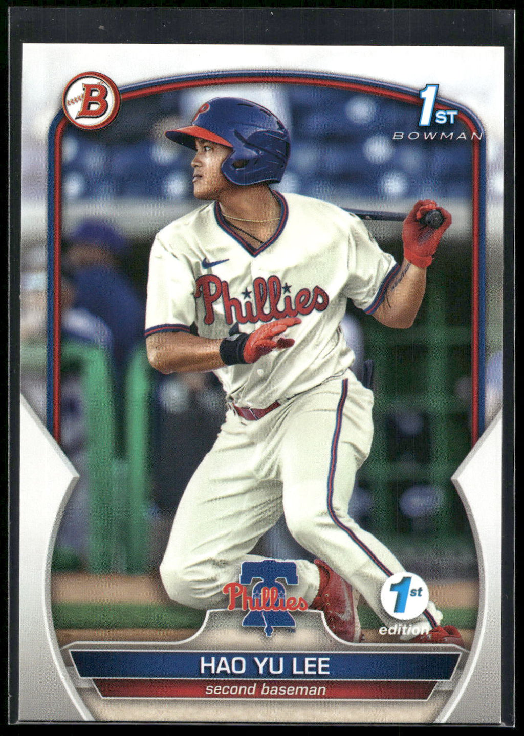 2023 Bowman 1st Edition #BPPF-52 Hao Yu Lee