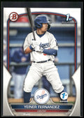 2023 Bowman 1st Edition #BPPF-138 Yeiner Fernandez