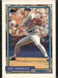 1992 Topps #175 Orel Hershiser