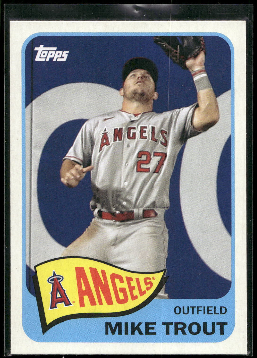 2021 Topps #T65-3 Mike Trout 1965 Topps Redux
