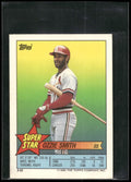 1989 Topps Stickers #45 Ozzie Smith Super Star Backs