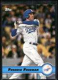 2022 Topps UK Edition #PG-9 Freddie Freeman 1997-98 Merlin Premier Gold Redux