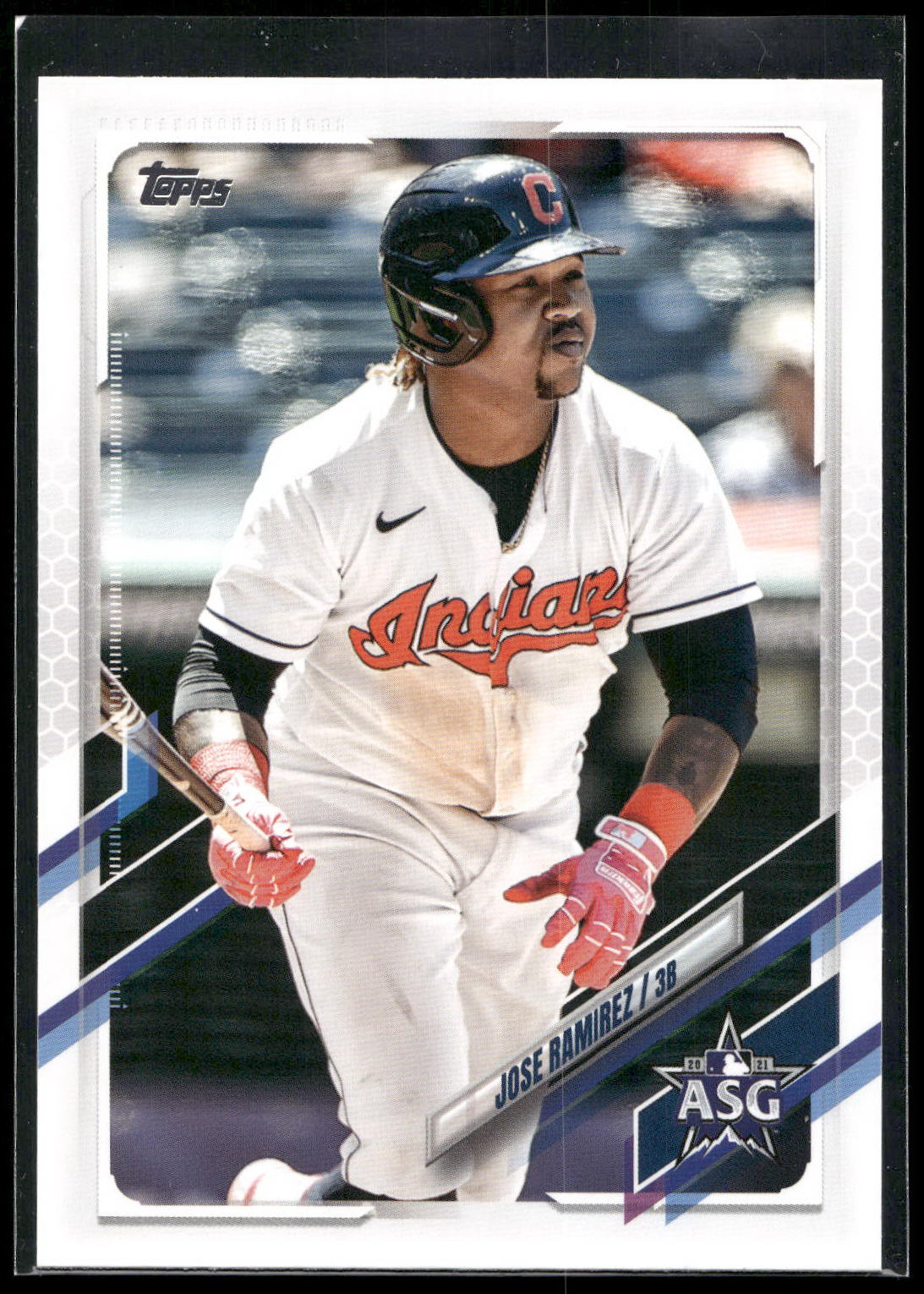 2021 Topps Update #ASG-20 Jose Ramirez 2021 MLB All-Stars