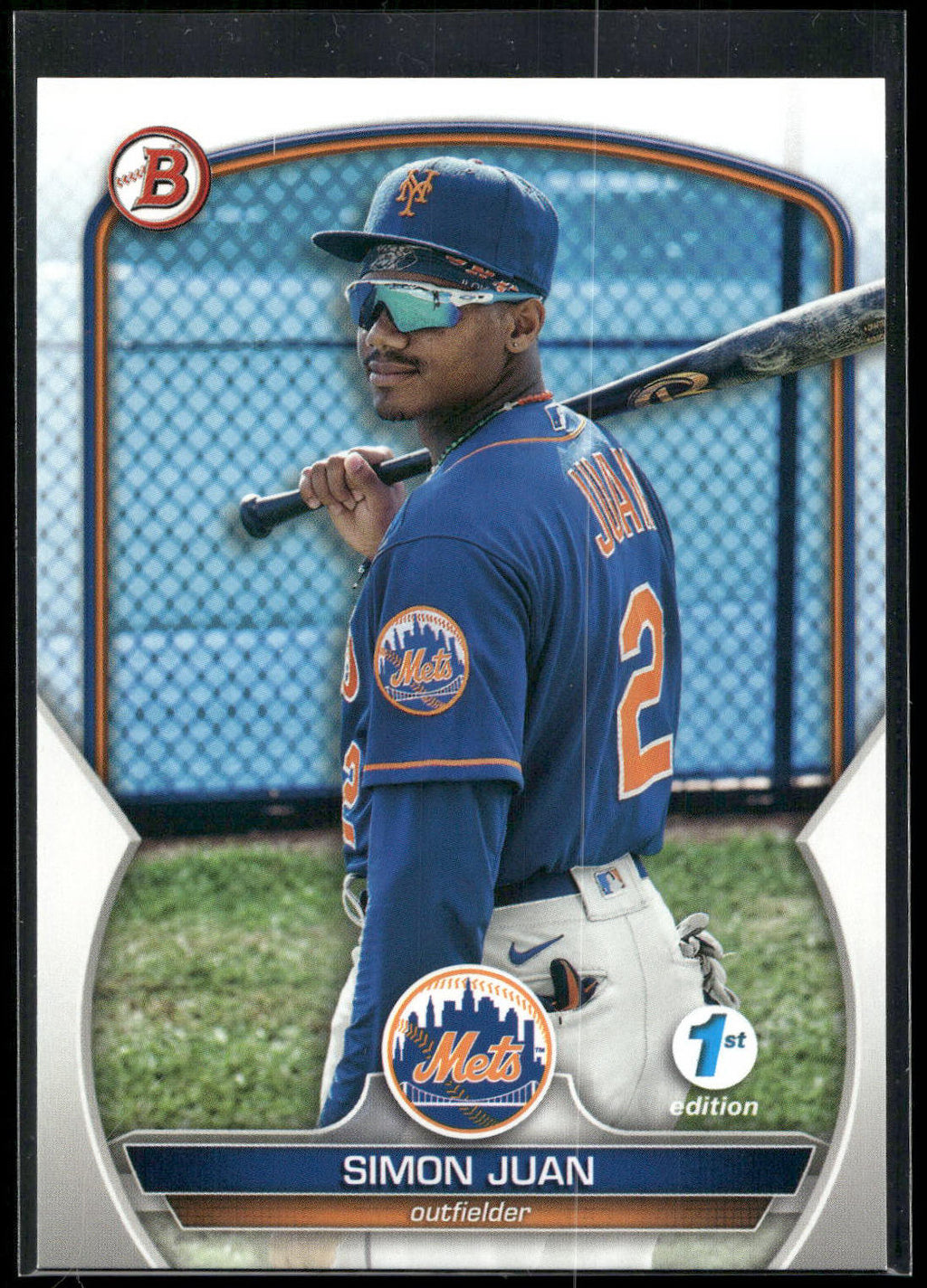 2023 Bowman #BP-38 Simon Juan Prospects