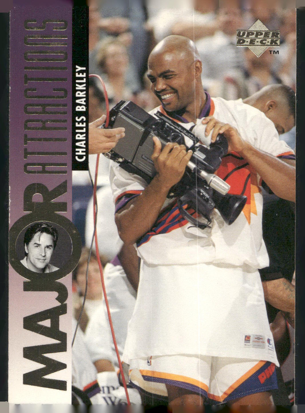 1995-96 Upper Deck #342 Charles Barkley / Don Johnson MA