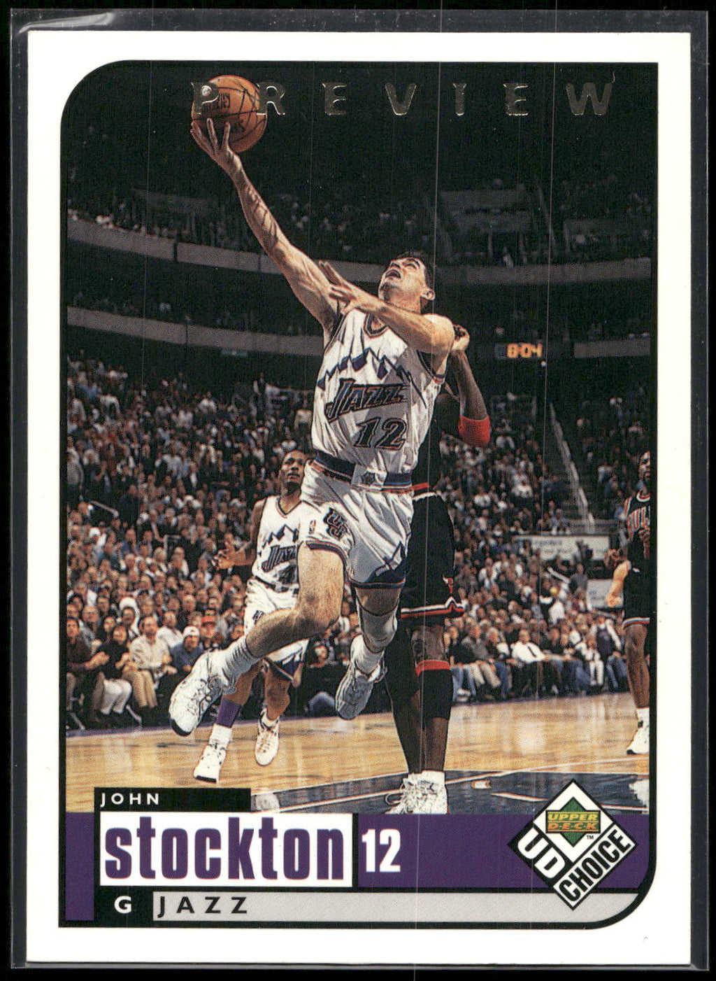 1998-99 UD Choice Preview #142 John Stockton