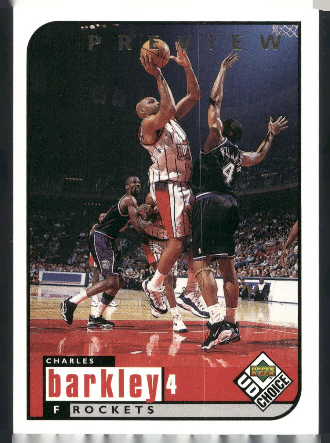 1998-99 UD Choice Preview #50 Charles Barkley