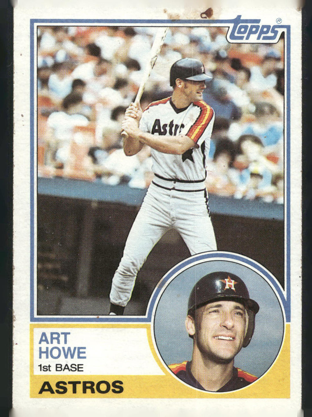 1983 Topps #639 Art Howe