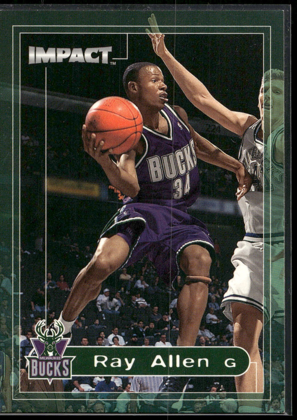 1999-00 SkyBox Impact #140 Ray Allen