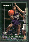 1999-00 SkyBox Impact #140 Ray Allen