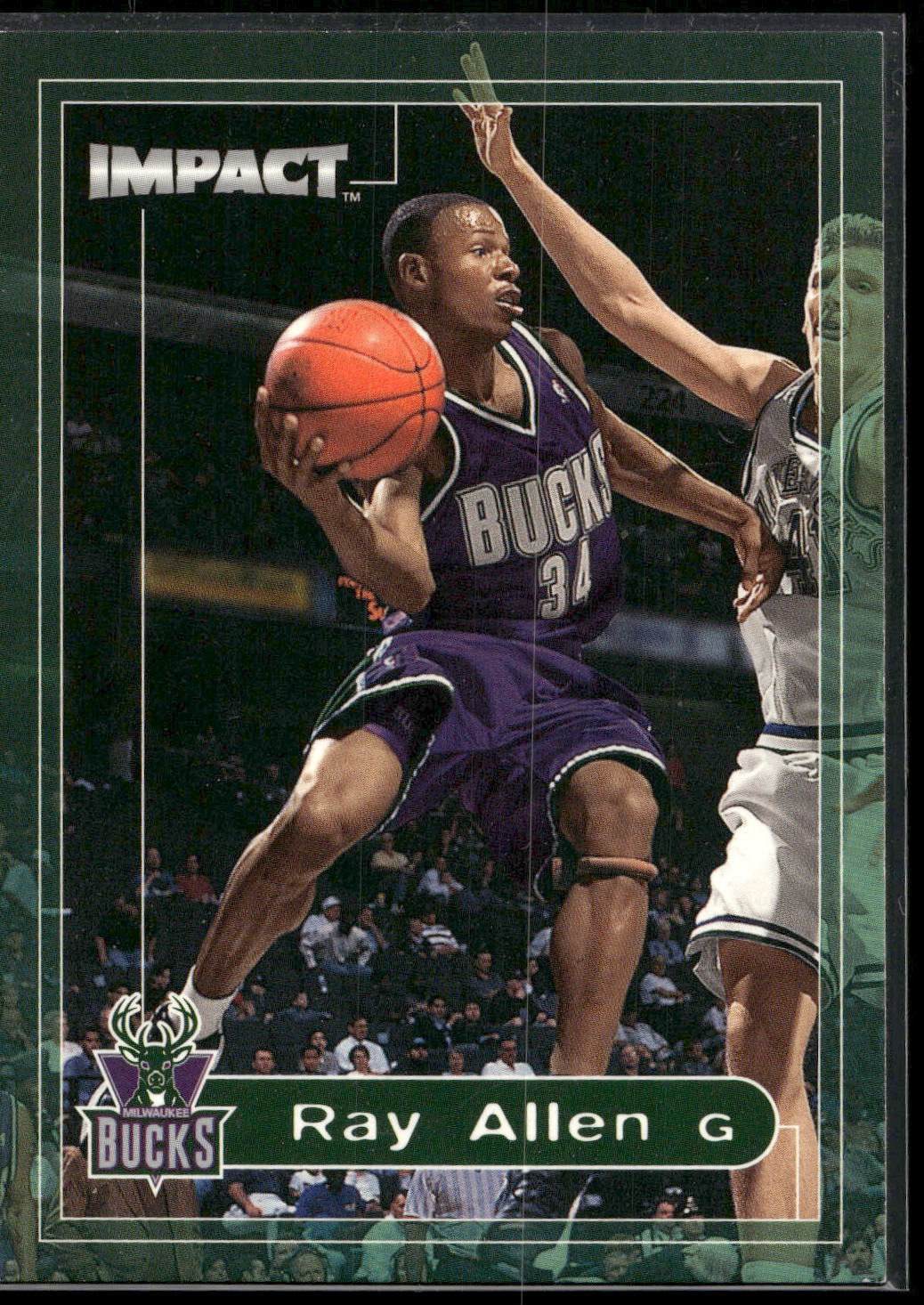1999-00 SkyBox Impact #140 Ray Allen