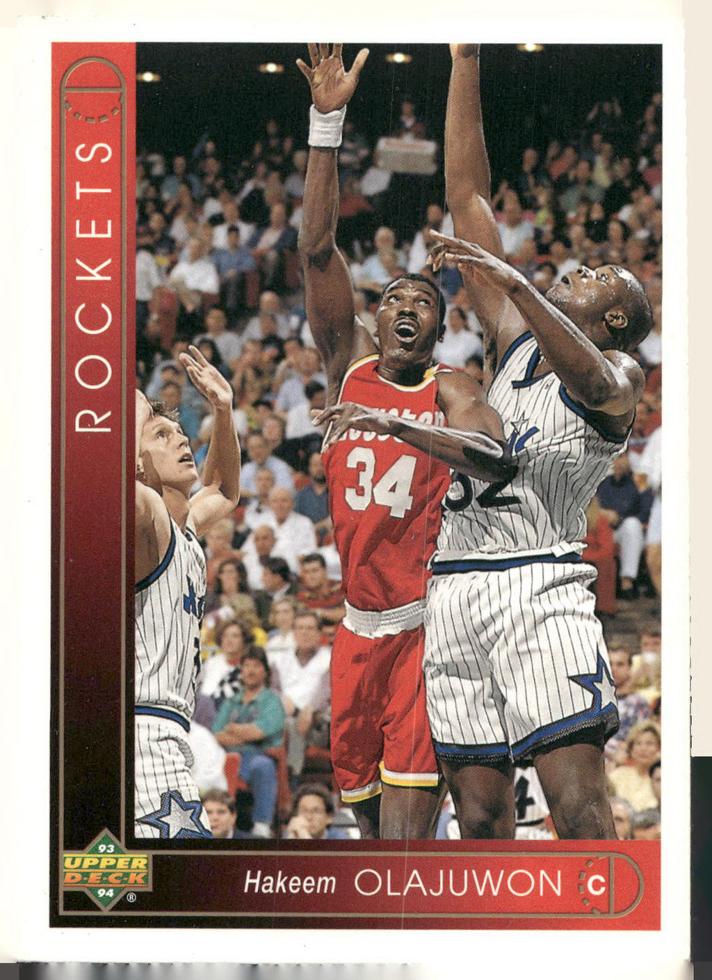 1993-94 Upper Deck #287 Hakeem Olajuwon