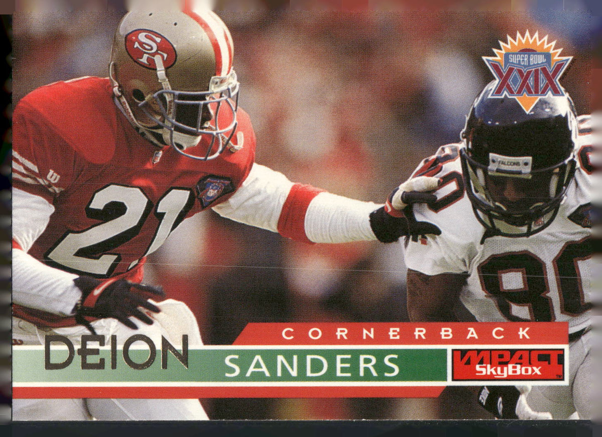 1995 SkyBox Impact #132 Deion Sanders