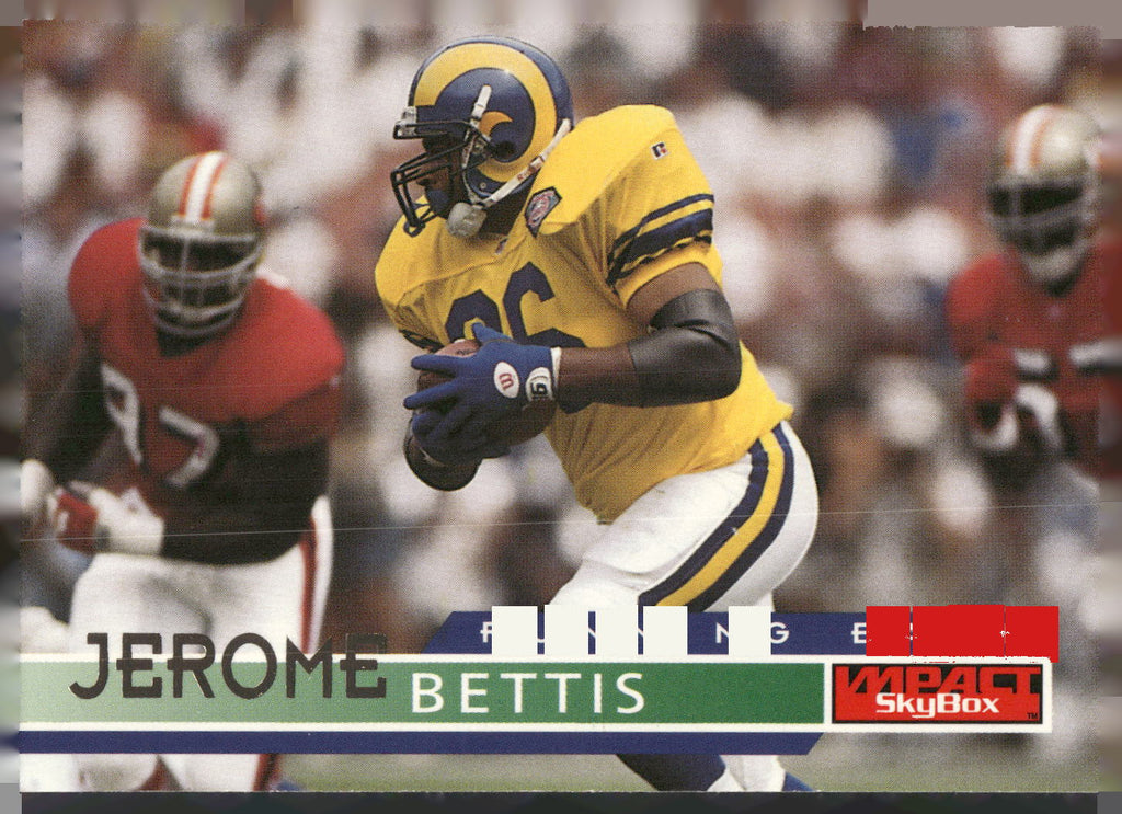 1995 SkyBox Impact #120 Jerome Bettis