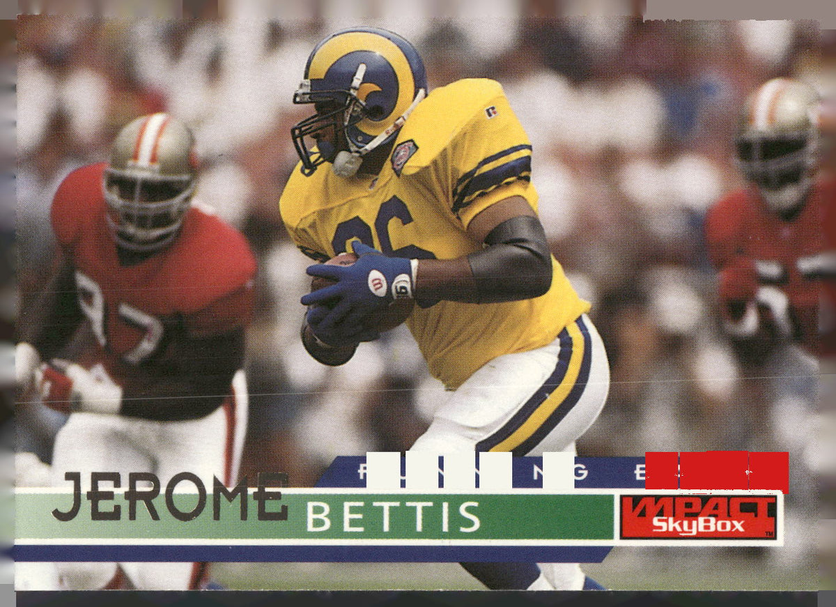 1995 SkyBox Impact #120 Jerome Bettis