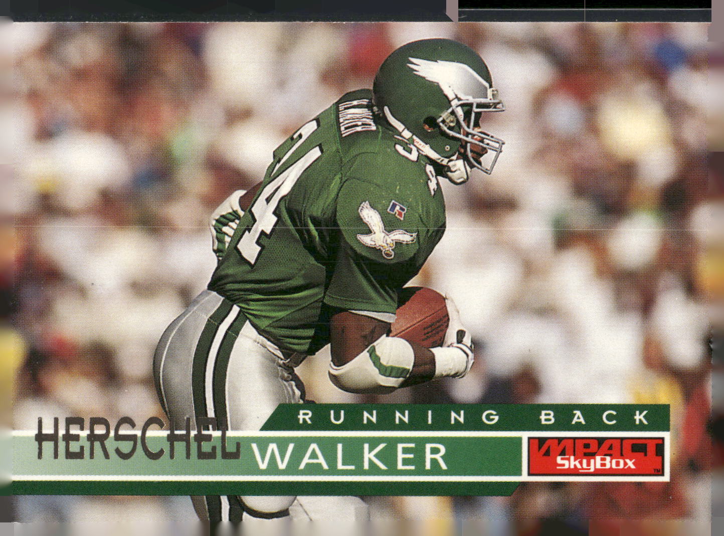 1995 SkyBox Impact #111 Herschel Walker