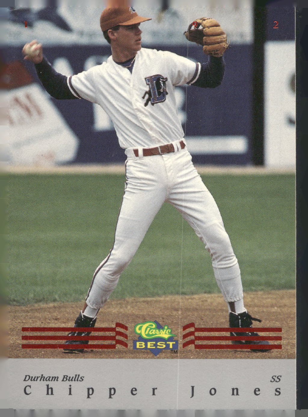 1992 Classic Best #BC7 Chipper Jones Red Bonus