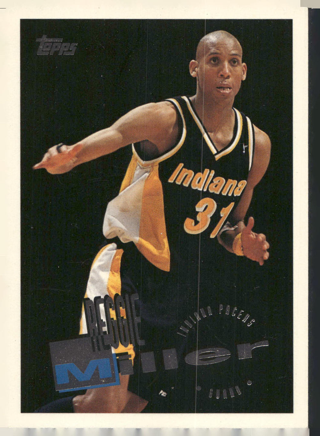 1995-96 Topps #31 Reggie Miller