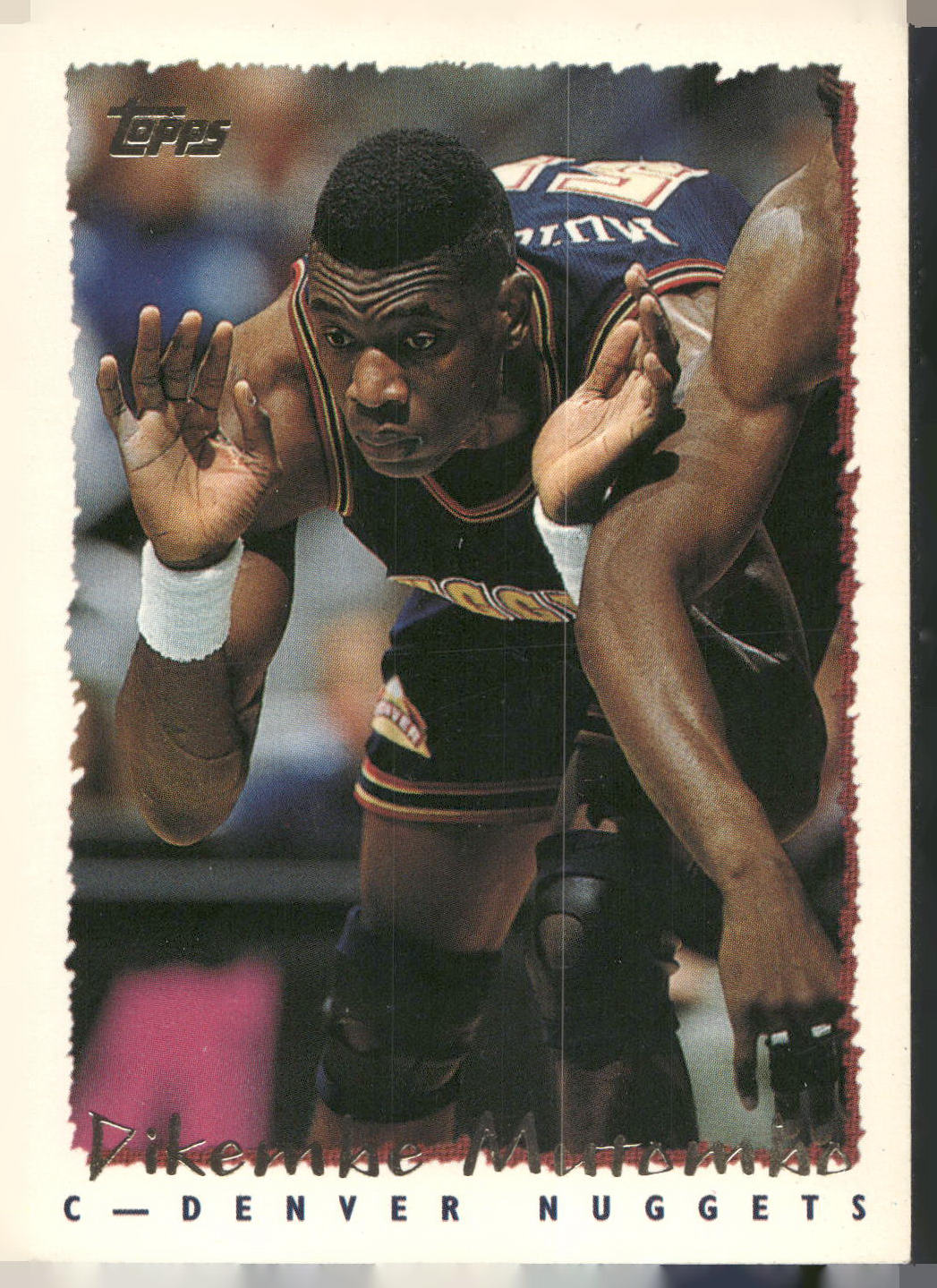 1994-95 Topps #339 Dikembe Mutombo