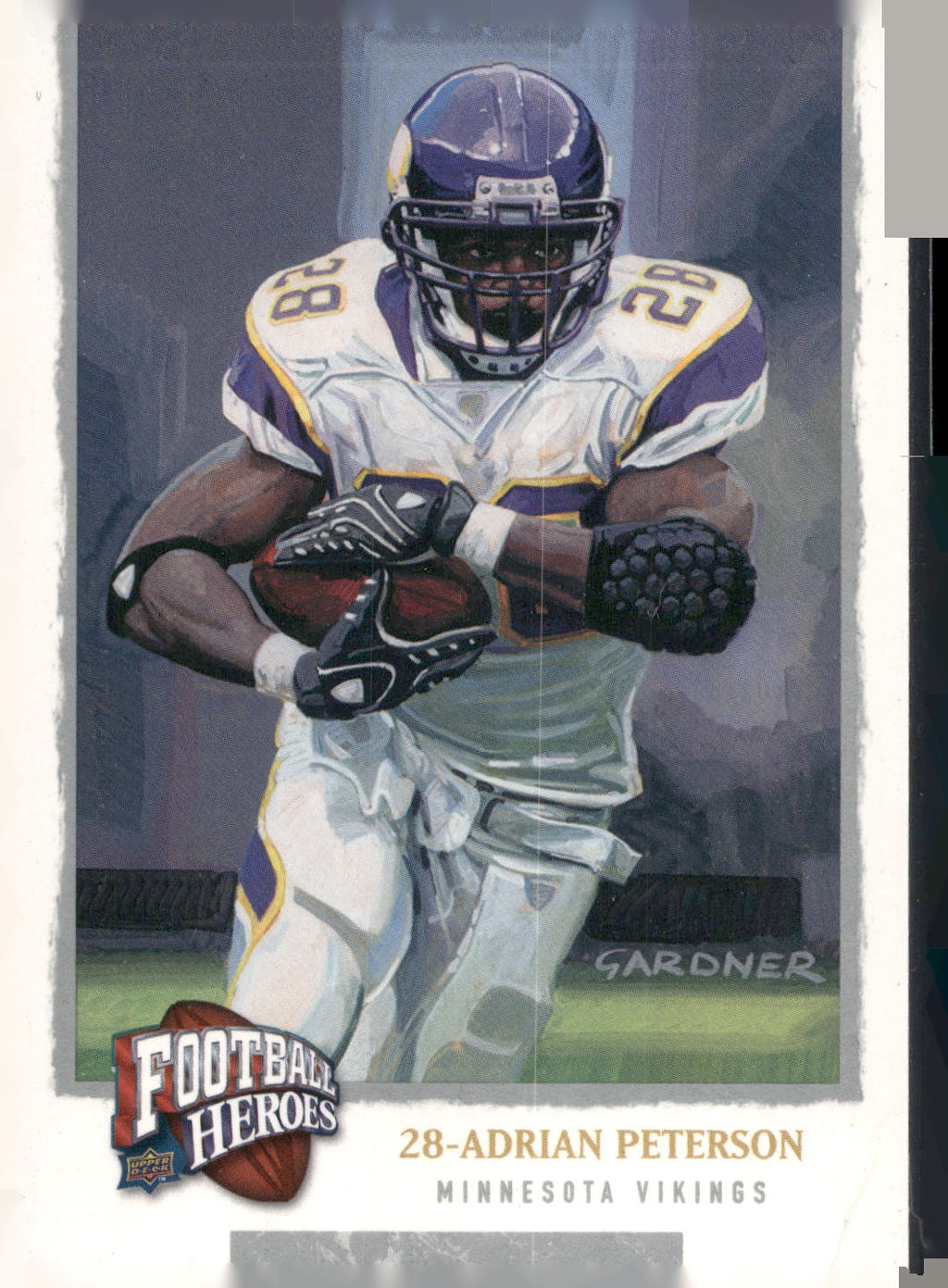 2008 Upper Deck Heroes #1 Adrian Peterson
