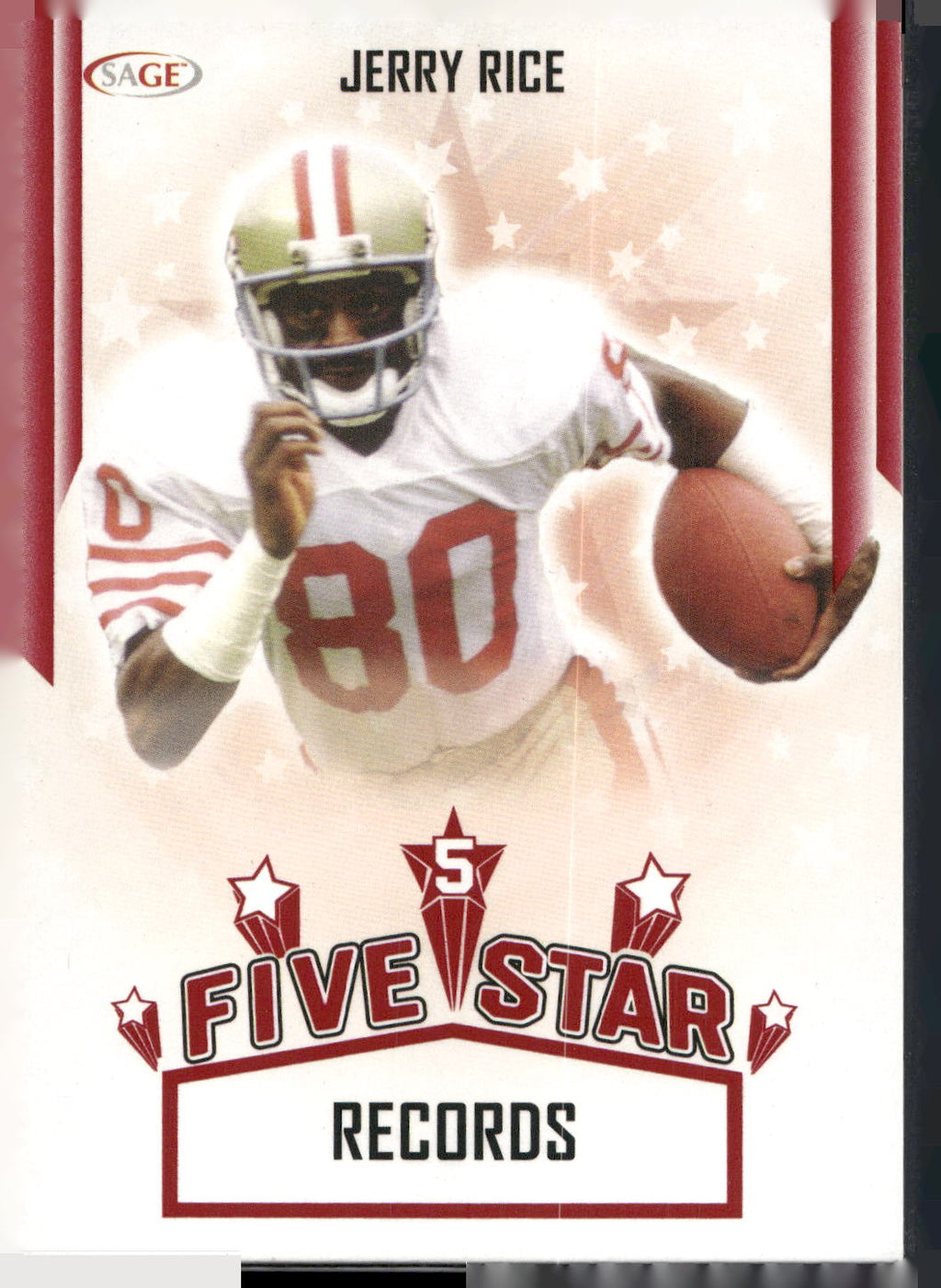 2023 SAGE HIT #FS-4 Jerry Rice Five Star Red