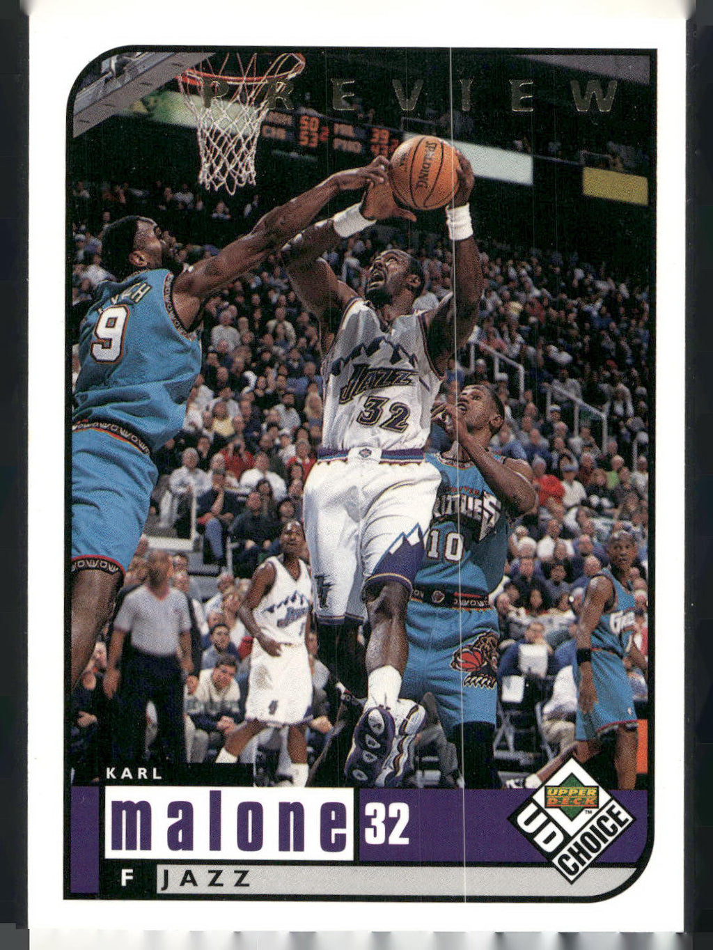 1998-99 UD Choice #143 Karl Malone