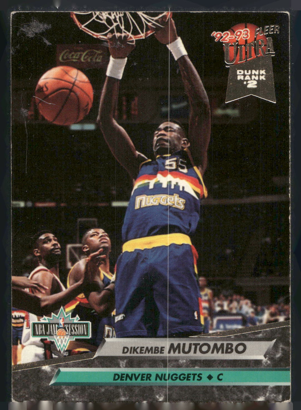 1992-93 Ultra #202 Dikembe Mutombo