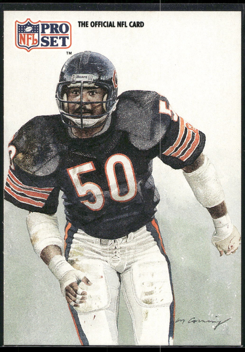 1991 Pro Set #396 Mike Singletary