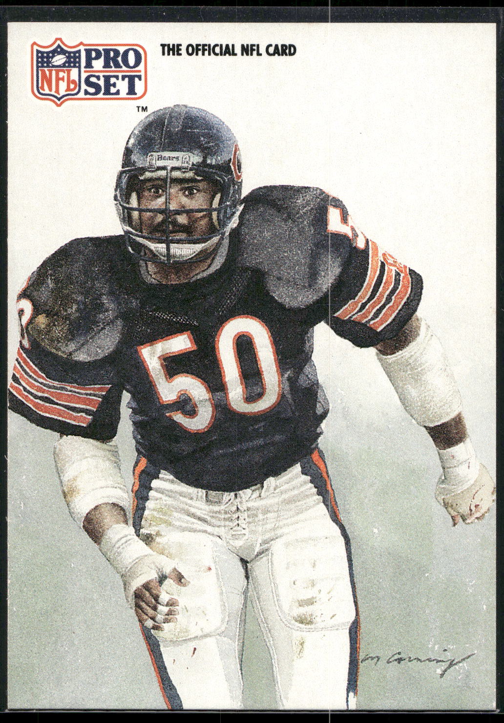 1991 Pro Set #396 Mike Singletary