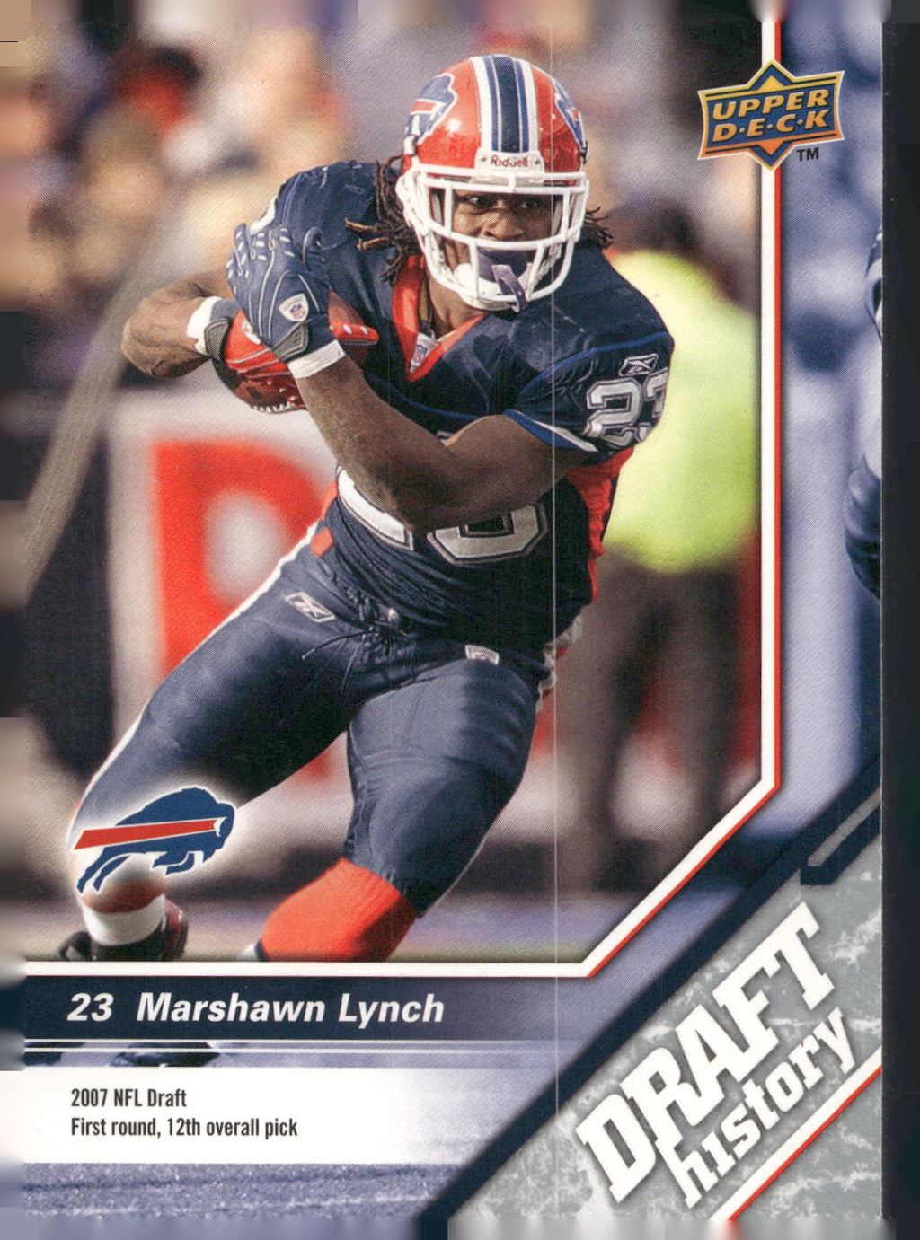 2009 Upper Deck Draft Edition #176 Marshawn Lynch