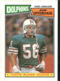 1987 Topps #244 John Offerdahl