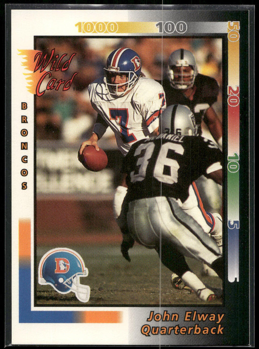 1992 Wild Card #117 John Elway
