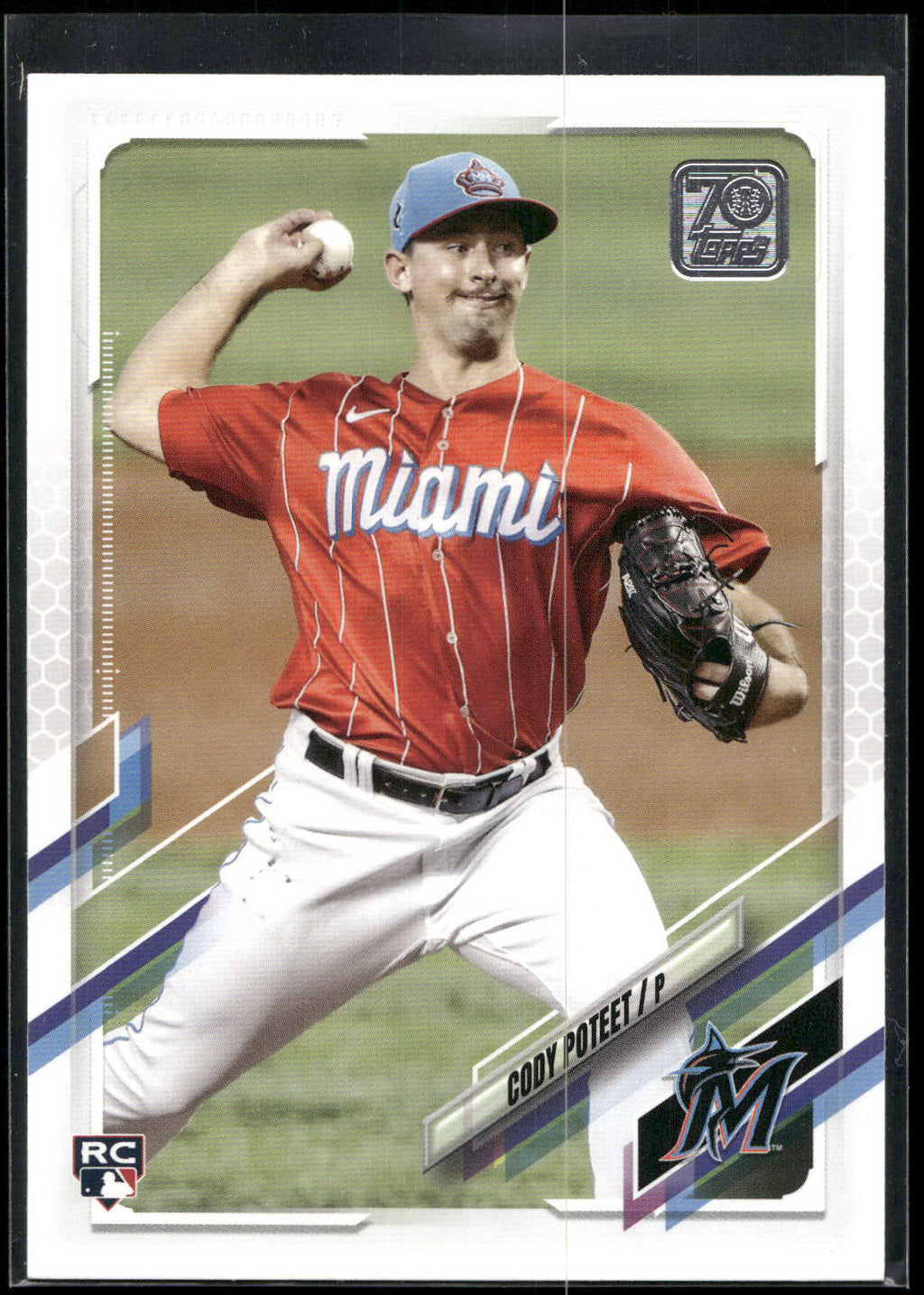 2021 Topps Update #US108 Cody Poteet